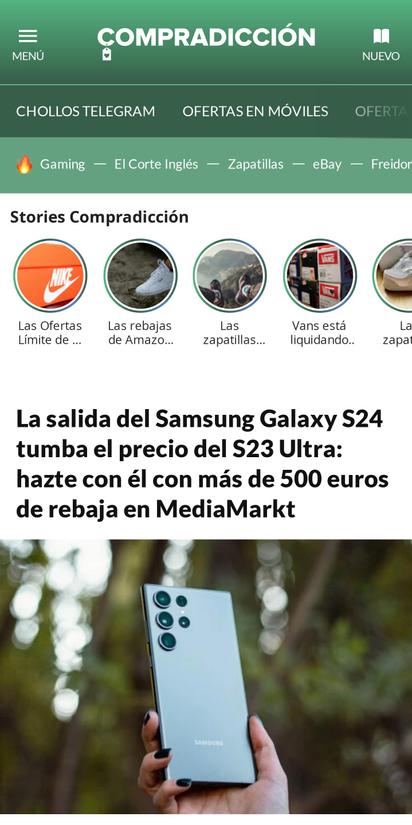 El móvil barato de Samsung está aún más barato en Carrefour con una oferta  que lo deja a precio de Segundas Rebajas