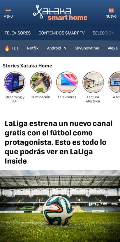 LaLiga estrena un nuevo canal de fútbol gratis: esto es lo que podremos ver  en 'LaLiga Inside