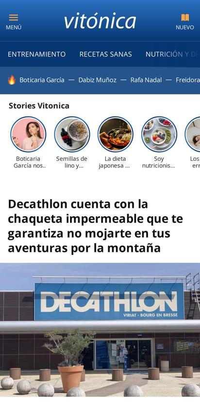 La chaqueta de Decathlon extraligera que protege del frío y de la